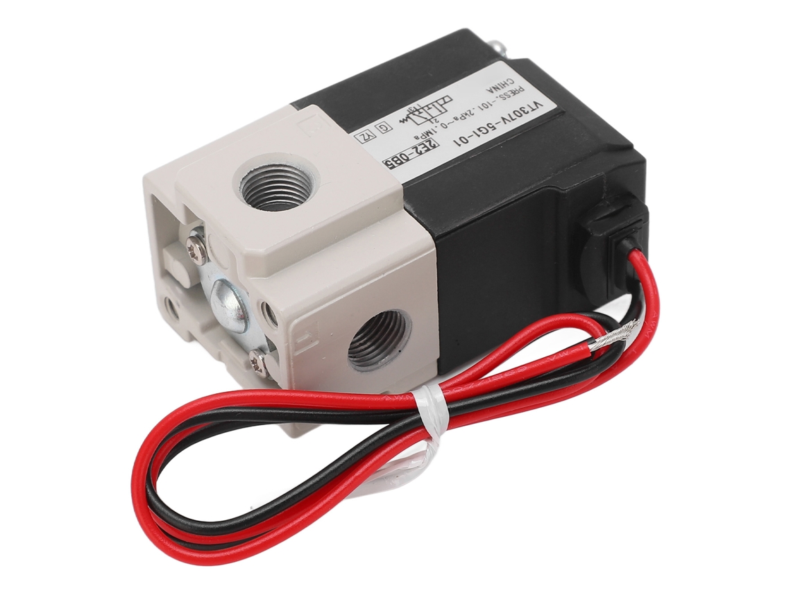 Válvula Solenoide De Vácuo Pneumática De Alta Frequência 2p3w Elétrica Tipo Smc Dc24v G1/8