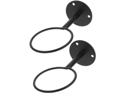 Suporte De Parede Para Bolas Esportivas, Conjunto Com 2 Prateleiras Resistentes Gokoco
