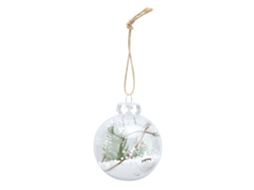Laxiscreed Kit De 6 Bolas De Natal Transparentes Para Decoração De Árvore Natalícia