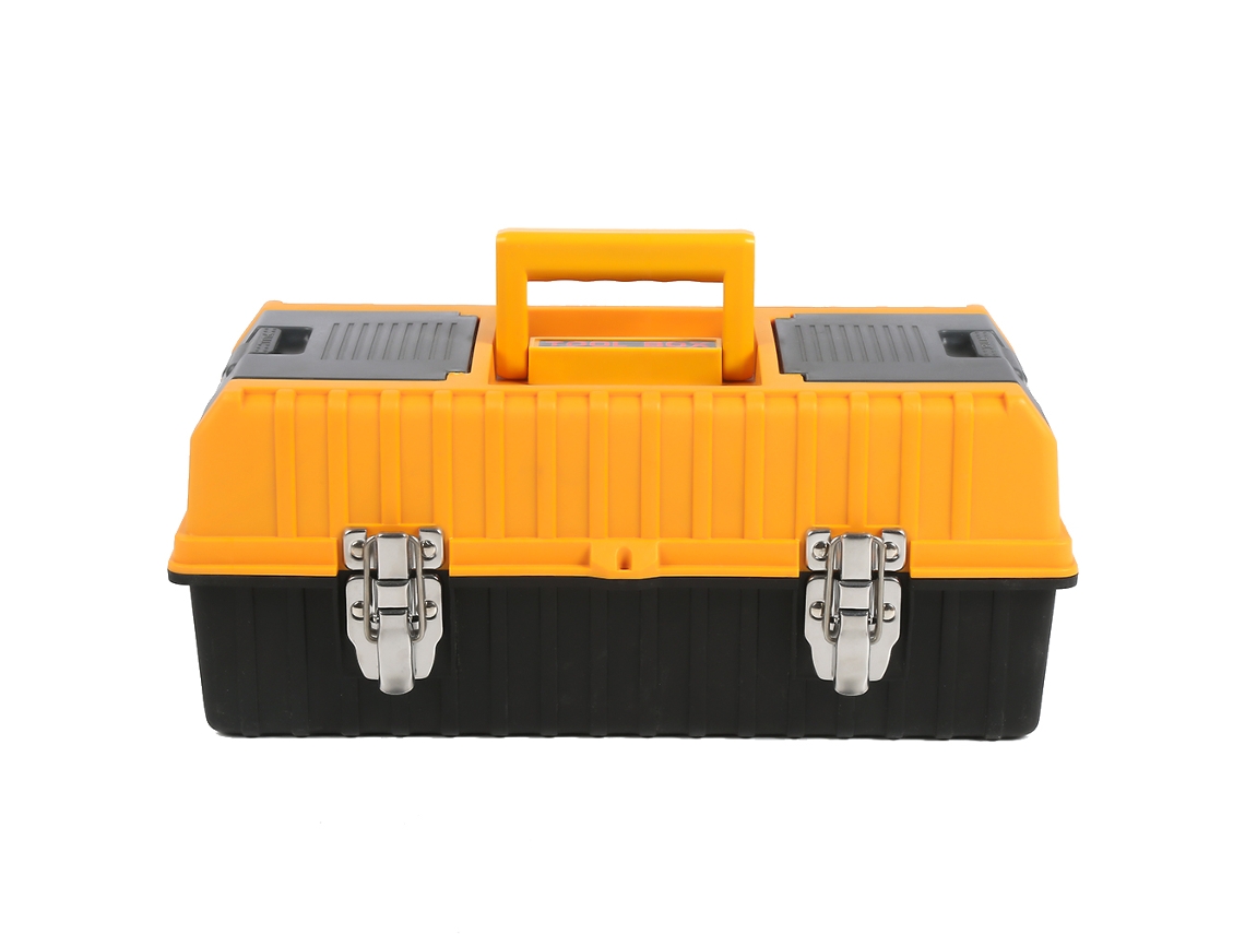 Caja De Ferramentas Plástica Plegável De 3 Camadas Para Hardware Residencial Multifuncional
