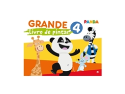 Livro Panda - Grande Livro de Pintar de Panda (Português)