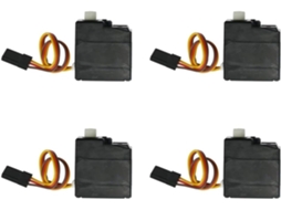 4 Servos Brushless para Carros RC SFUSHOS