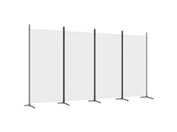 Room Divider, Room Dividers Vidaxl Branco Tecido (346 X 180 Cm)