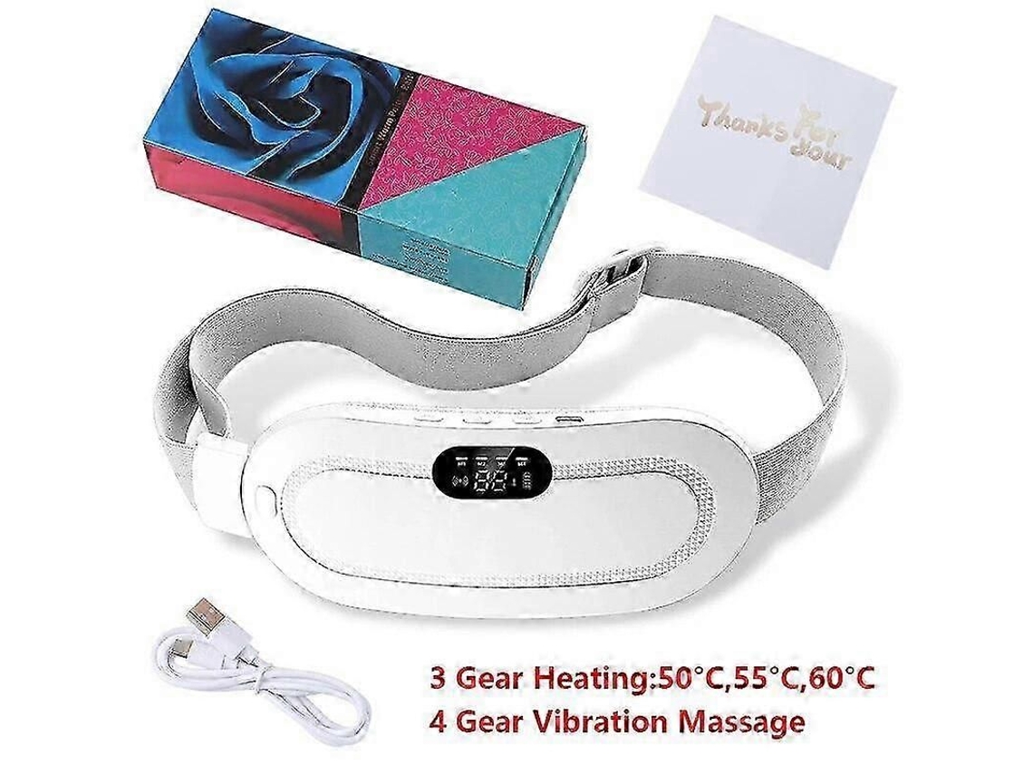 Cinta Térmica Inteligente Feminina Tamanho 25-26 Para Alívio De Cólicas Menstruais, Com Massagem Vibratória E Térmica, Ideal Para Aliviar Dores M