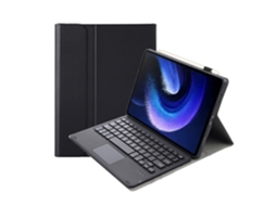 Lurelia Capa Com Teclado Bluetooth Para Xiaomi Pad 7pro 11.2 Tocar, Layout Pt, Preto