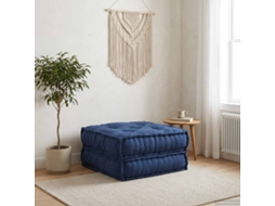 Vidaxl Unidade De Sofá Modular Tecido Índigo 70 X 70 X 36 Cm