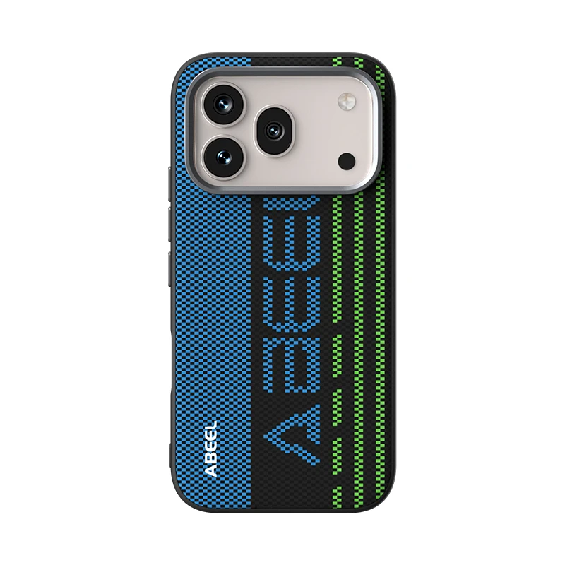 Capa Magnética Para Celular (honor Magic8 Pro) Com Textura De Fibra De Carbono E Proteção De Lente Em Metal, Capa Rígida.