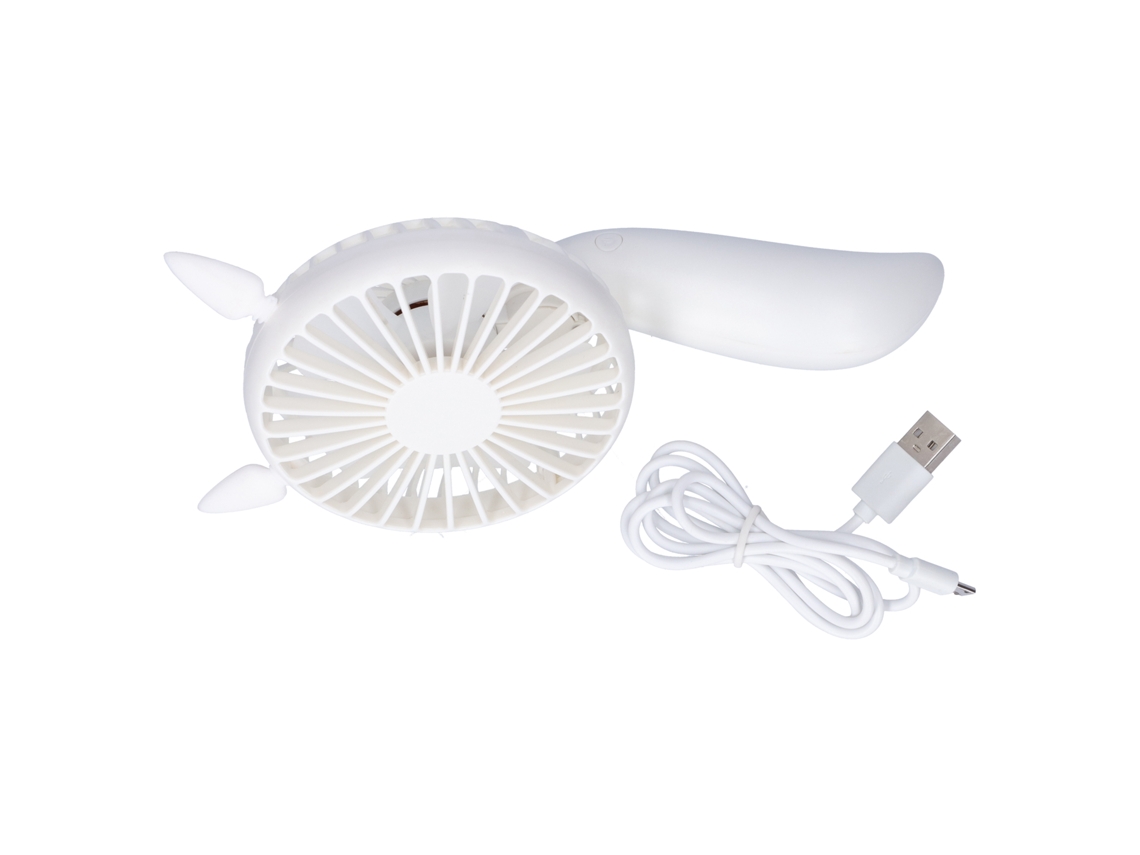 Ventilador Recarregável Laxiscreed, Portátil E Compacto, Com Rotação De 180° Para Uso Em Mesa