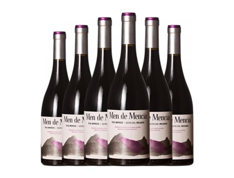 Vinho PAGO DEL VICARIO Men Mencía Bierzo Crianza (0.75 L - 6 Unidades)