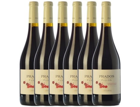 Vinho PAGOS DEL MONCAYO Pagos Del Moncayo Prados Fusión Garnacha-Syrah Campo De Borja Joven (0.75 L - 6 unidades)