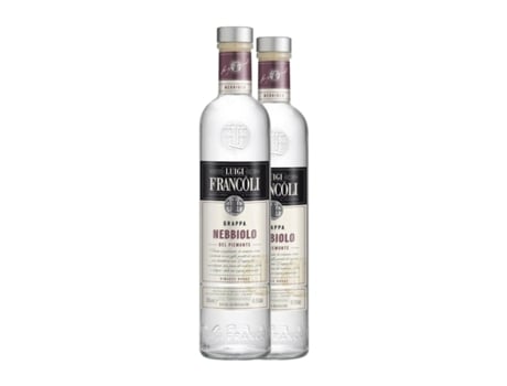 Aguardente Grappa LUIGI FRANCOLI Nebbiolo (0.7 L - 2 Unidades)