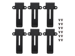 Clipes de Cinto para Rádio LAXISCREED Lt 6100 6pcs