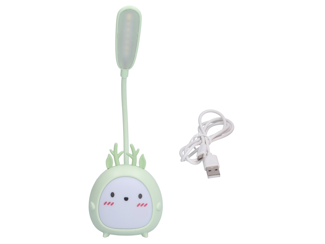 Lâmpada de Mesa Animal LED USB com Proteção para Olhos | S/MARCA