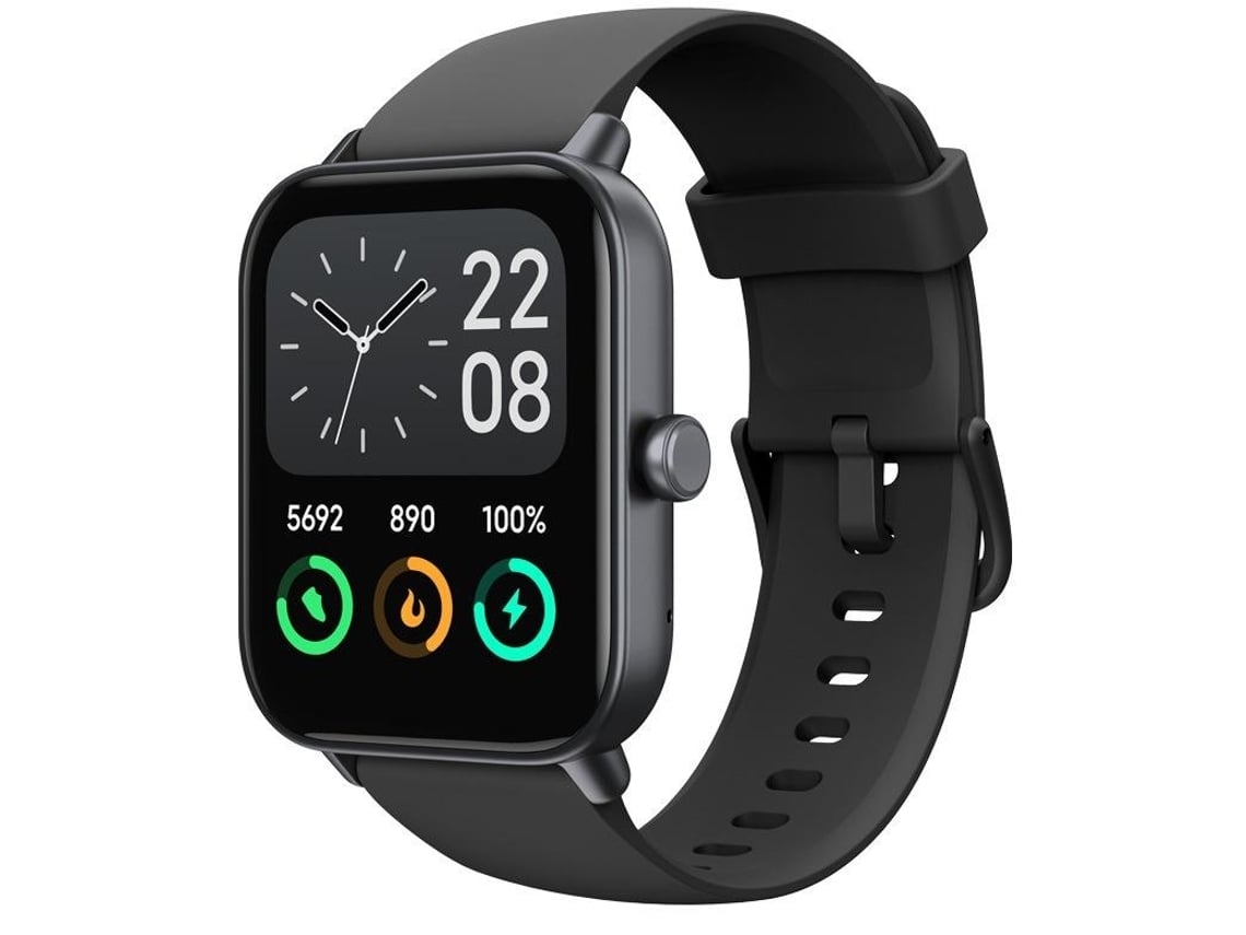 Smartwatch De 1 8 Polegadas Com Função De Chamada Bluetooth Ip68 À Prova Dágua Para Android Ios Preto Yunzii