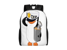 Mochila De Estudante Dos Pinguins De Madagascar , Leve E Durável, À Prova Dágua E Com Alça De Ombro Ajustável (j77) Olysi Shop (n77)