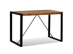 Dining Table, Dining Tables Vidaxl Multicolor Madeira (120 X 60 X 76 Cm)
