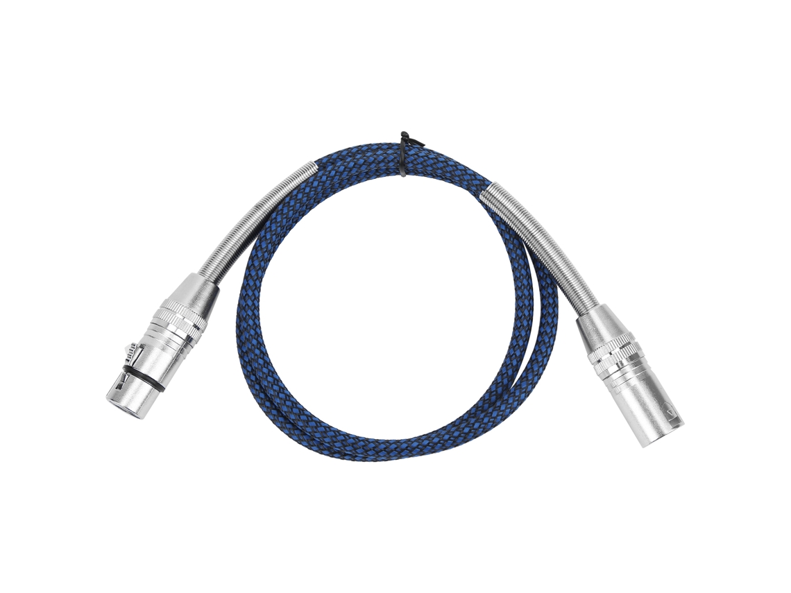 Cabo De Microfone De Cobre Livre De Oxigênio Xlr Macho Para Fêmea De 10 M Para Mixer De Câmera E Amplificador De Áudio. Aquaforge (32,8 Pés)