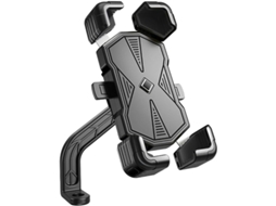 Suporte Ajustável Para Celular De Bicicleta Para Dispositivos De 4, 5, 7 E 2 Polegadas, Resistente A Impactos, Para Motocicletas (preto B) (preto)