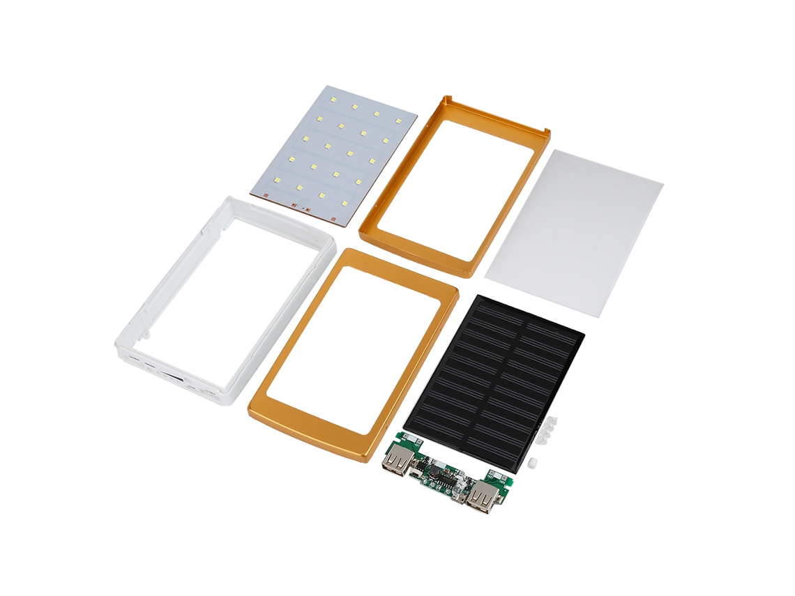 Kit Power Bank Solar LAXISCREED Usb Led