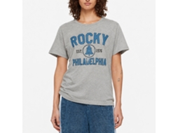 Rockinstone Rocky Movie Liberty Bell Gray Adult T-shirt Size:xxl