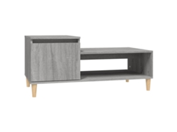 Coffee Table, Coffee Tables Vidaxl Cinzeto Madeira Processada (n/a)