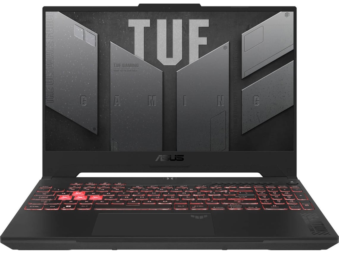Portátil ASUS TUF Gaming FA507NV-R77A46CB1 (AMD Ryzen 7 7735HS - NVIDIA GeForce RTX 4060 - RAM: 16 GB - 512 GB SSD - 15.6'')