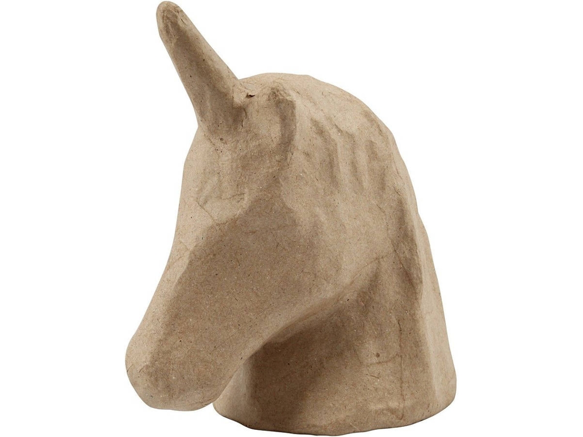 Busto de Unicórnio em papel CREATIV COMPANY (18.5cm)