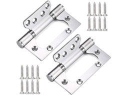 Goivos Bisagras De Porta 2 Peças Aço Inox 304 10cm Com Rolamento De Bola E Parafusos Para Móveis Residenciais