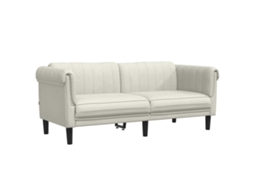 Sofa, Sofas Vidaxl Creme Veludo (n/a)