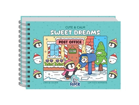 Livro De Colorir Cute Calm Sweet Dreams De Shamima Yeasmin Akhi (português Do Brasil)
