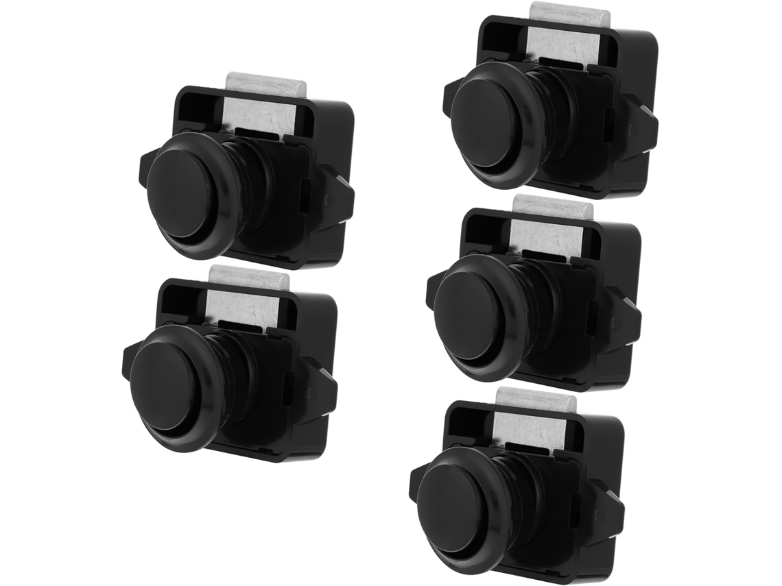 Fechadura De Botão Para Portas E Gavetas Armários Trailers, Trava De Botão Sem Chave, 7, 5x 4, 5cm 2, 95x 1, 77 Polegadas