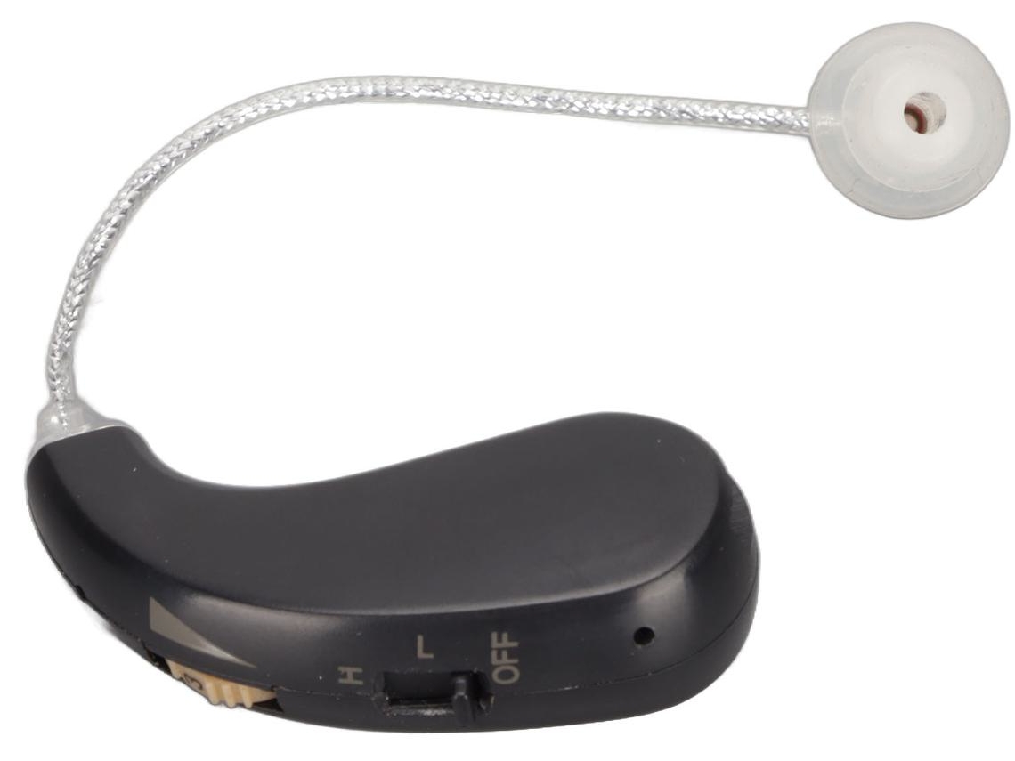 Auscultadores para Aparelhos Auditivos YIZHOOD Z06 Som Amplificado In Ear Preto