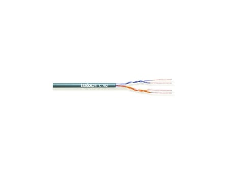 Cabo De Rede Utp Cat5e Para Conectores Rj45 De 4 Pinos Bobina De 100m Cinza Tasker