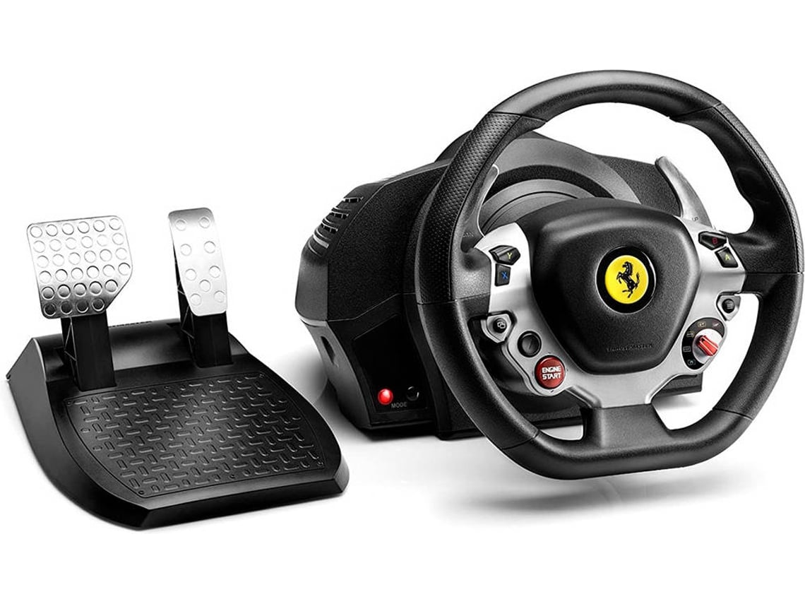 Volante + Pedais THRUSTMASTER TX Ferrari 458 Italia (Xbox One - Preto)