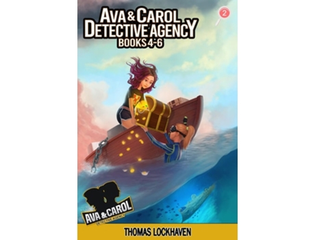 Livro Ava amp Carol Detective Agency de Thomas Lockhaven e Emily Chase (Inglês)