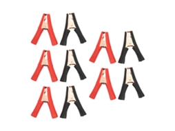 YURU 5 Conjuntos de Pinças de Bateria, 100A, Carro, Caminhão, Aço, PVC