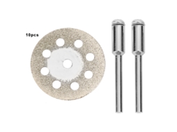 Disco De Corte Diamante Grit 150 Para Rotomartillo, Lija De Esmeril 25mm Hoja Rotatoria