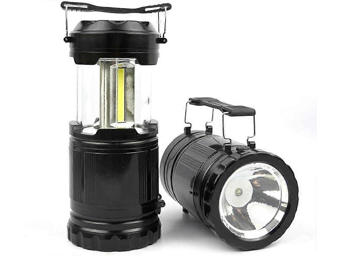 Lanternas Portáteis Dobráveis ​​com 30 Leds Cob, Acessórios Para Camping, Alimentadas Por Bateria, Sem Necessidade De Pilhas. Olysi Shop