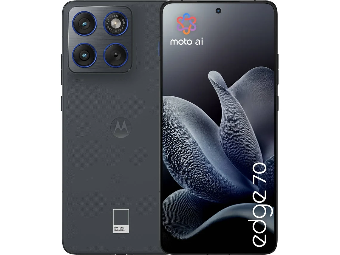 Smartphone MOTOROLA Edge 70 (Outlet Grade A - 6.67'' - 12 GB - 512 GB - Cinzento)