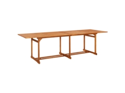 Mesa de jantar VIDAXL Marrom Madeira de acácia (280x90x75 cm)