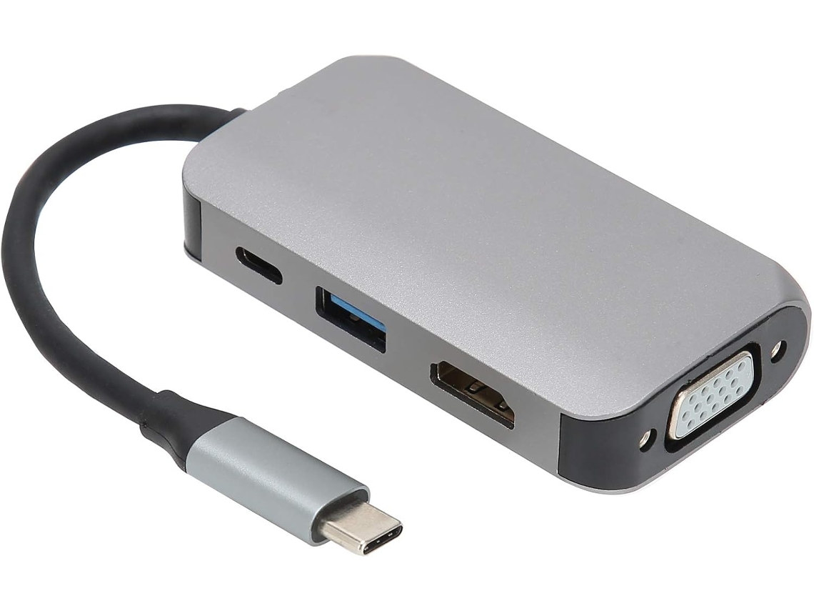 Estação De Acoplamento Usb-c 4 Polegadas Com Carregamento Rápido Pd