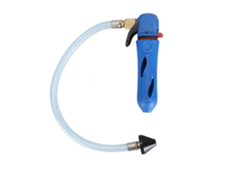 Eyf pistola de Drenagem Rosca Eficiente com Cartucho Co2 Mangueira Flexível para Ar Condicionado Azul