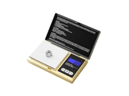 Balança Digital De Bolso Joias Ouro, Capacidade De 500g 0, 01g Ideal Medir E Pesar Ouro Funciona Com 2 Pilhas