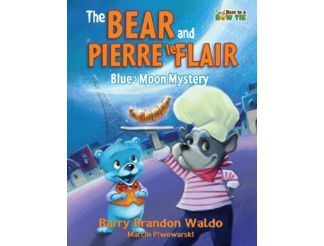 Livro The BEAR and PIERRE le FLAIR Blues Moon Mystery de Barry Brandon Waldo (Inglês)