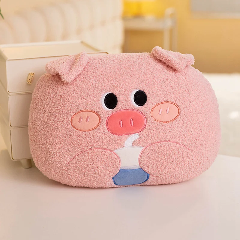 Almofada Decorativa Fofa para Sofá para Adultos MDUG (porquinho 30cm)