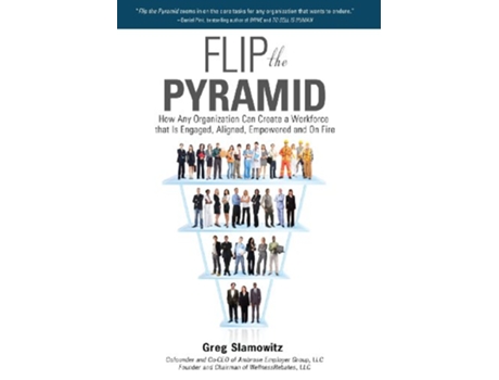 Livro Flip the Pyramid How Any Organization Can Create a Workforce that is Engaged Aligned Empowered and On Fire de Greg Slamowitz (Inglês)