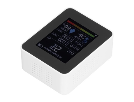 Ferramenta de teste Dilwe ZN-AZ-2CO3 Sensor infravermelho 5 em 1 detector multifuncional de dióxido de carbono para casa DILWE