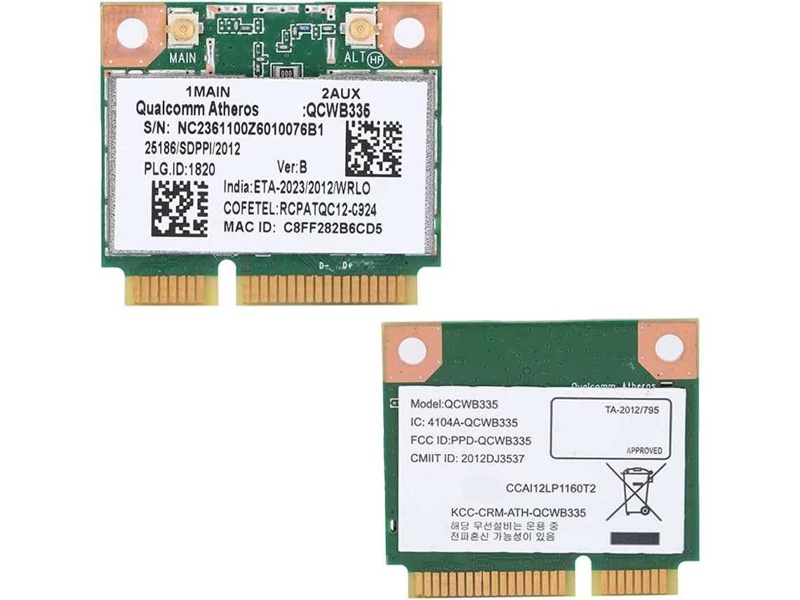 Placa De Rede Bluetooth, 150 Mbps, Design Compacto, Para Laptop