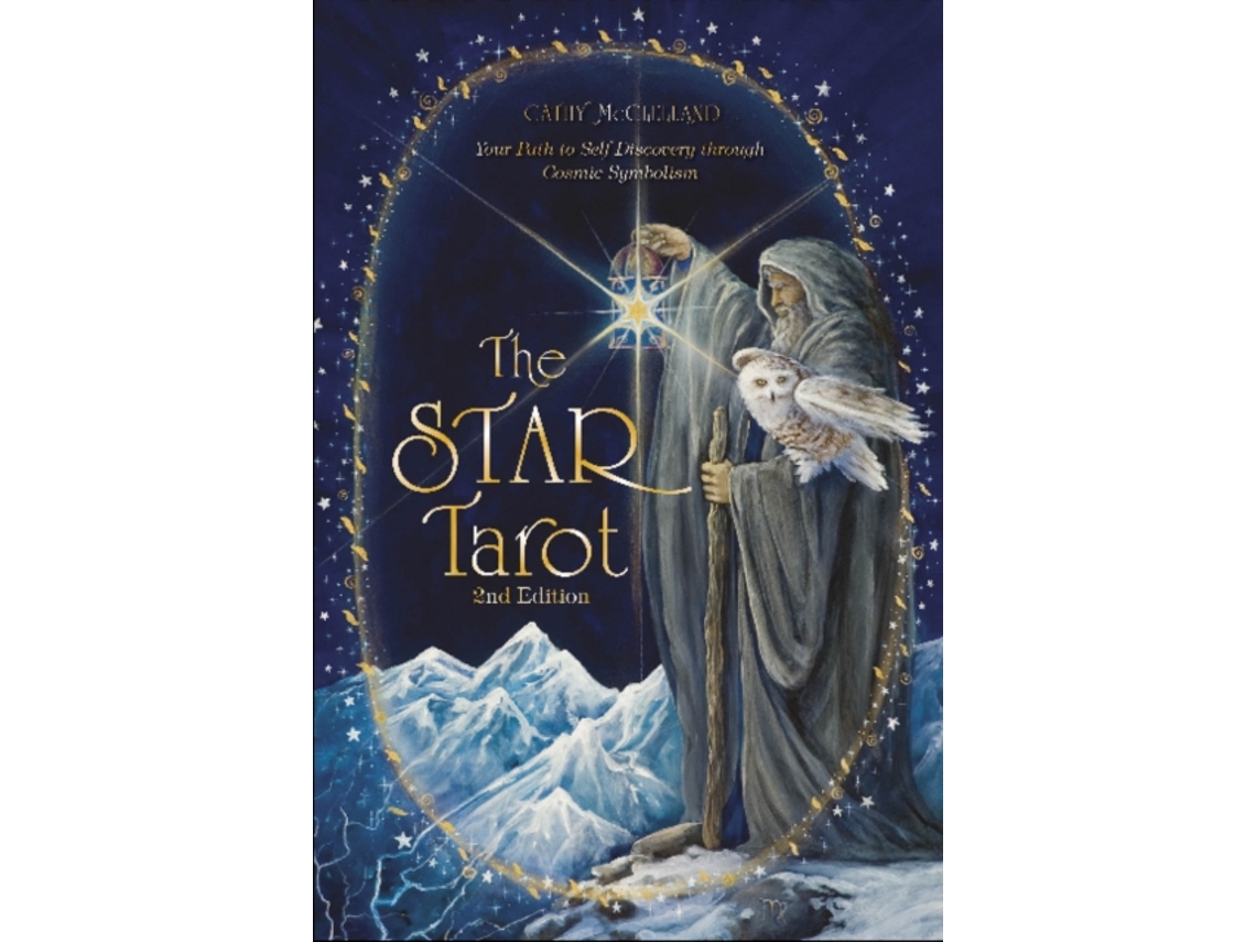 Livro Star Tarot Your Path to Self-Discovery Through Cosmic Symbolism de Cathy Mcclelland (Inglês)