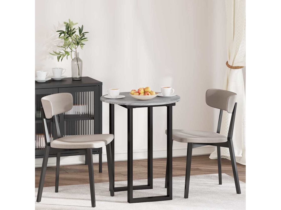 Vidaxl Tampo De Mesa Ø 60 X 1,5 Cm Redondo Derivados De Madeira